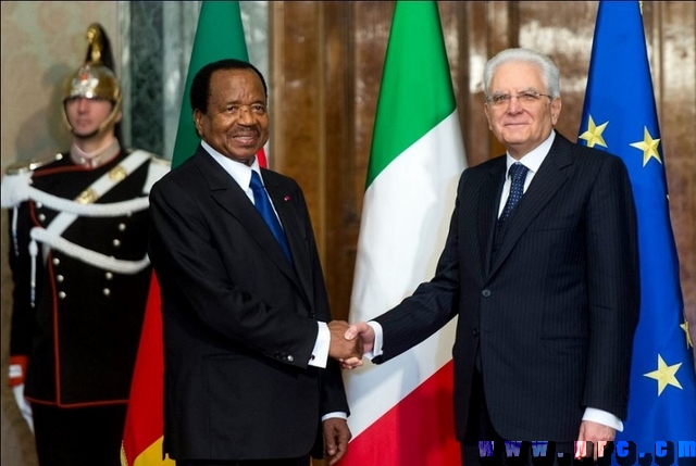 Visite du couple présidentiel en Italie du 20  au 23 mars 2017 : des relations bilatérales en lettres d’or.