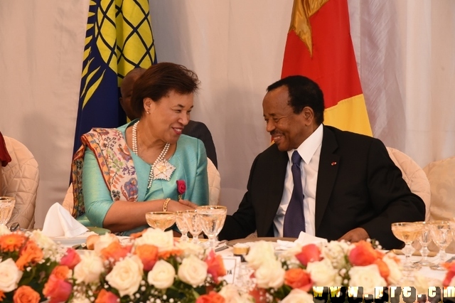 La Secrétaire générale du Commonwealth, la Très Honorable Patricia Scotland exalte le multiculturalisme des Camerounais.