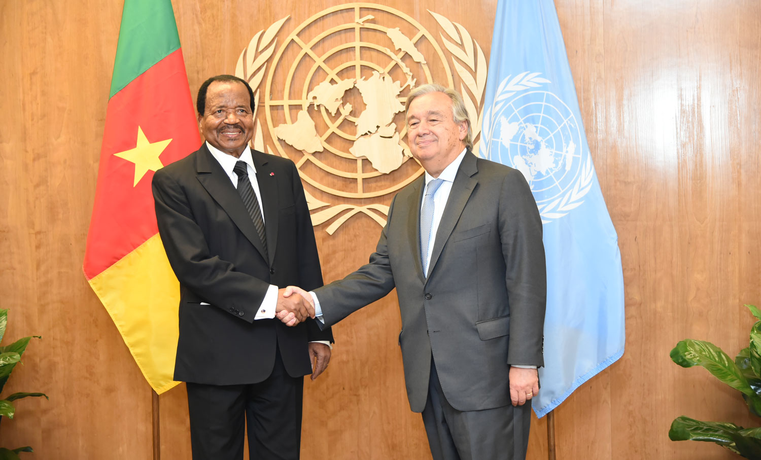 Nations Unies :  Le Président camerounais Paul BIYA plaide pour la paix