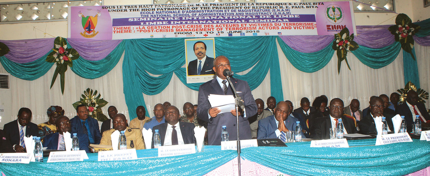 Gestion post-crise du terrorisme : L’ENAM en avant-poste !