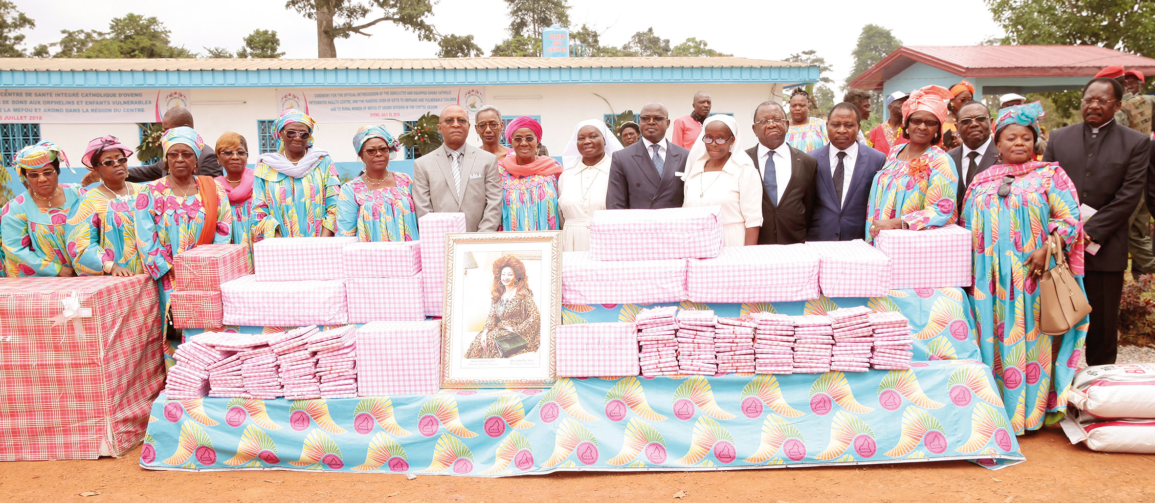 Le CERAC donne de la joie aux populations d’Oveng