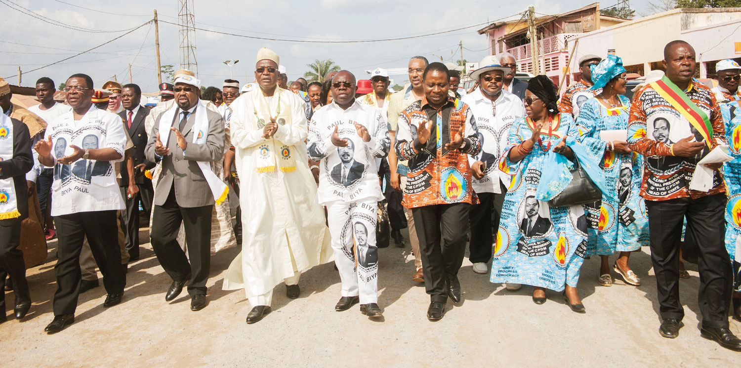 Rdpc: Zoétélé remercie Paul Biya