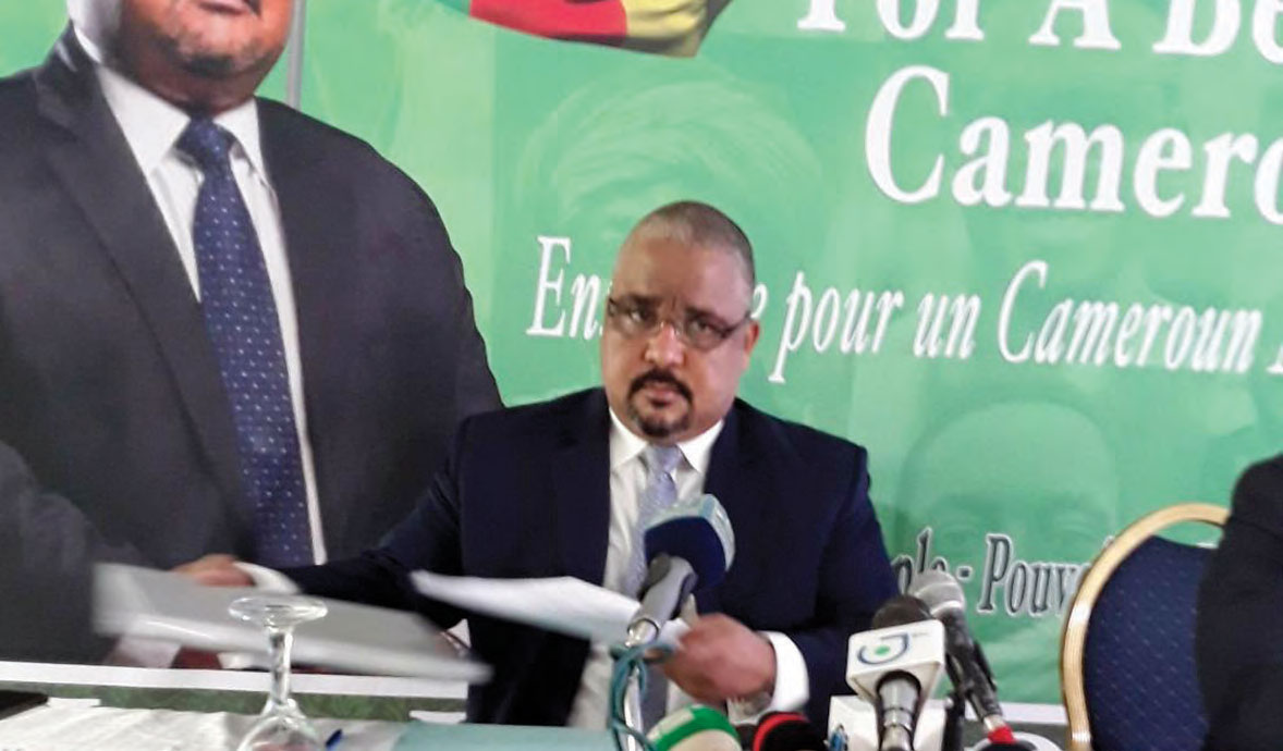 Présidentielle 2018 : Joshua Osih étale son programme