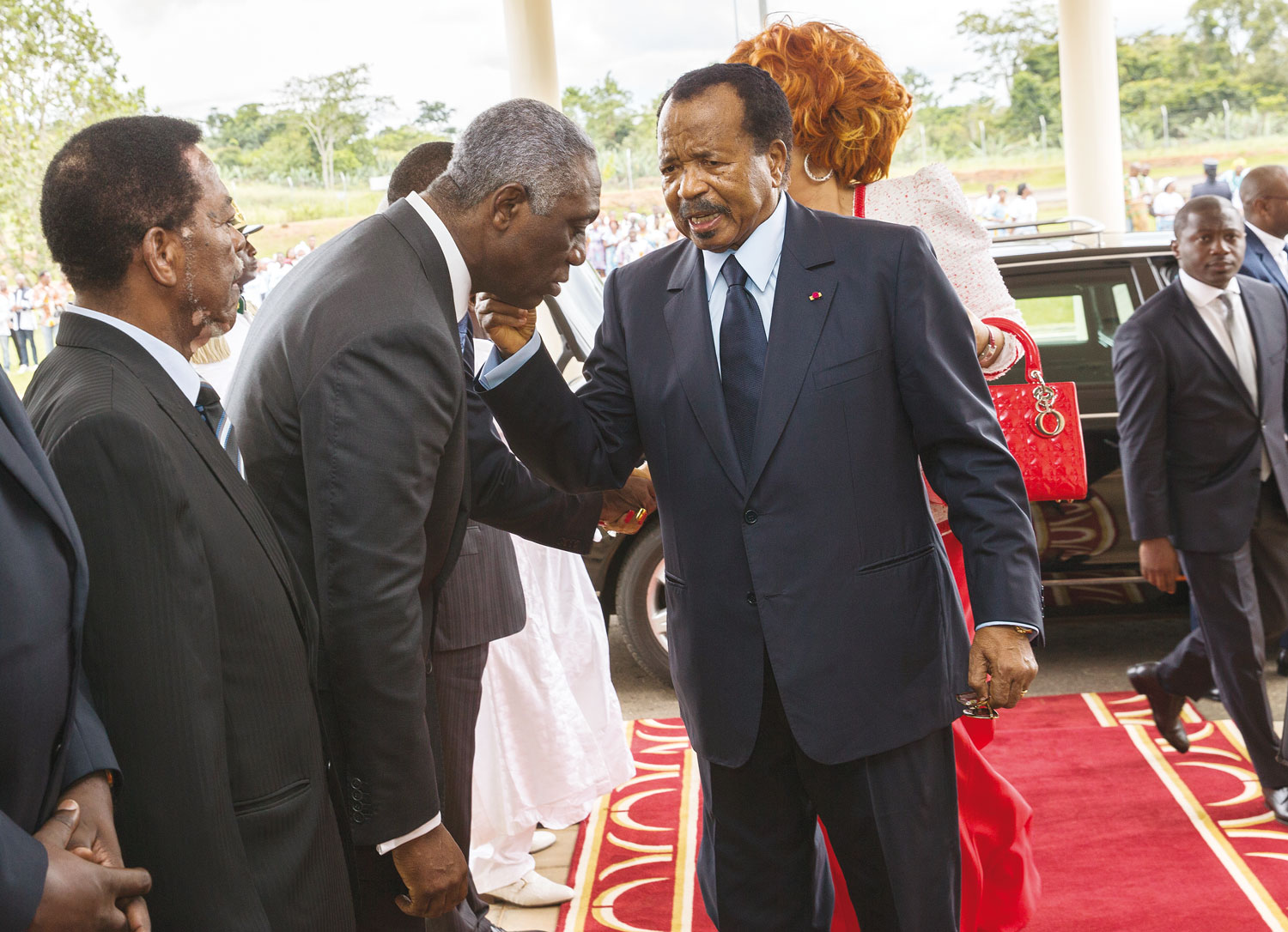 Le couple présidentiel en séjour privé en Europe