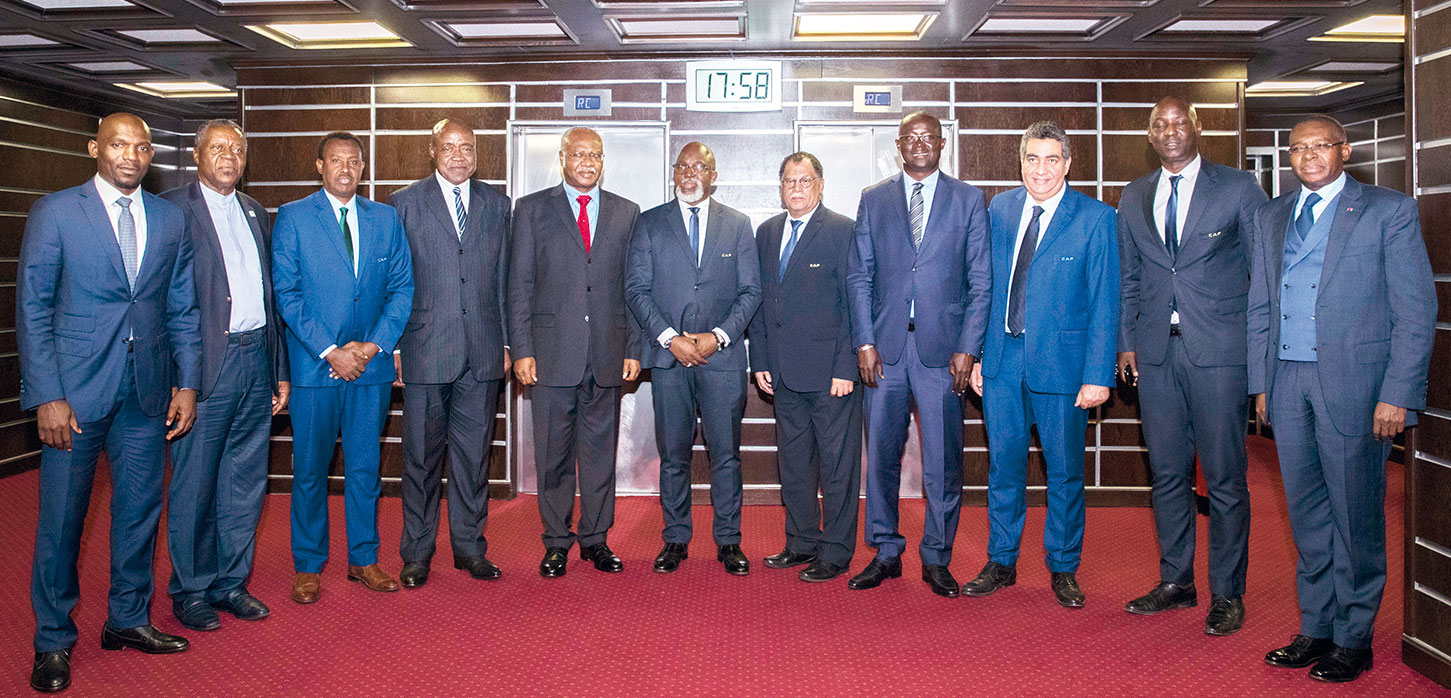 CAN 2019 : Les émissaires de la CAF reçus par le Chef du Gouvernement