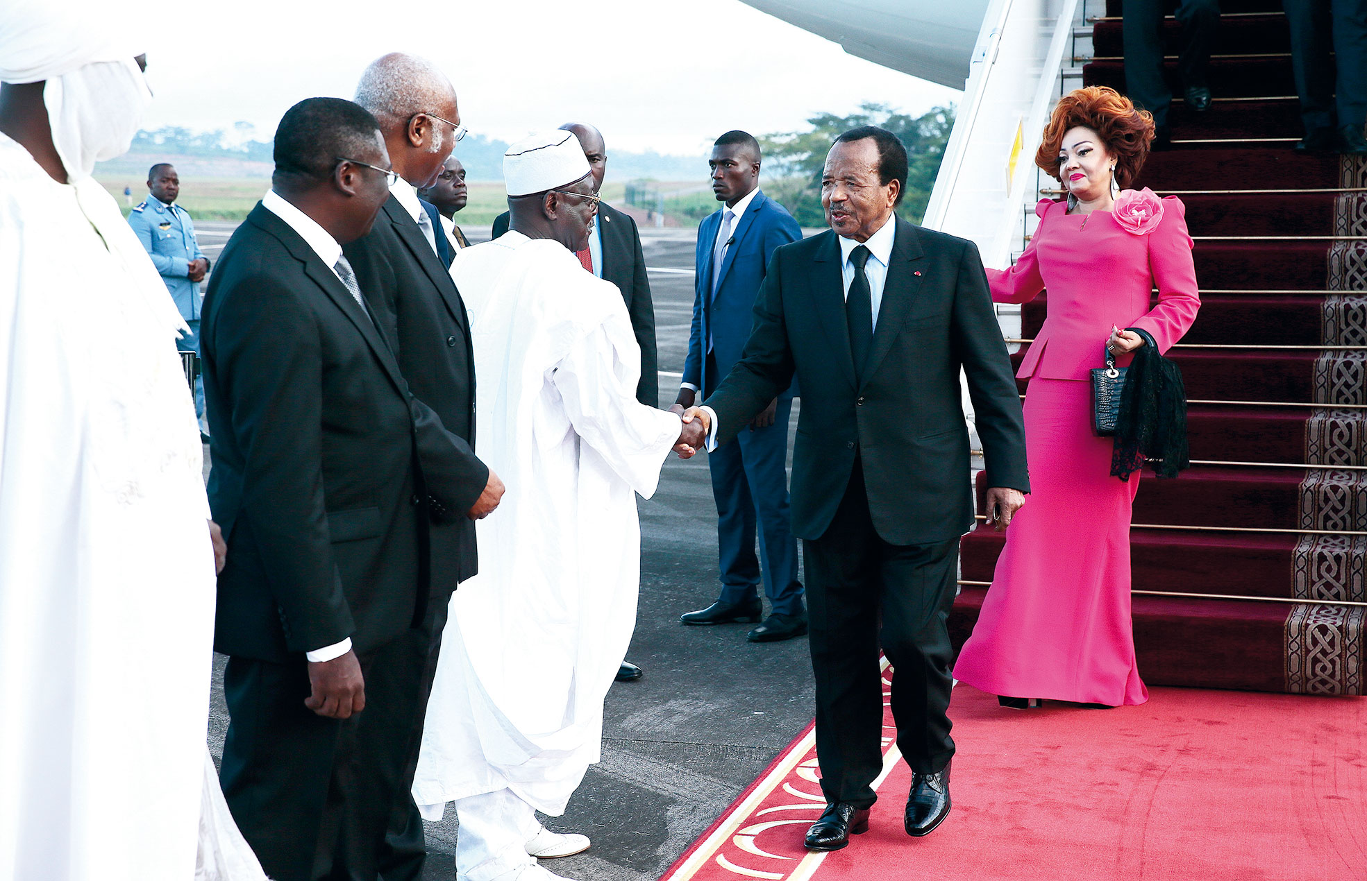 Retour gagnant du Chef de l’Etat Paul Biya à Yaoundé