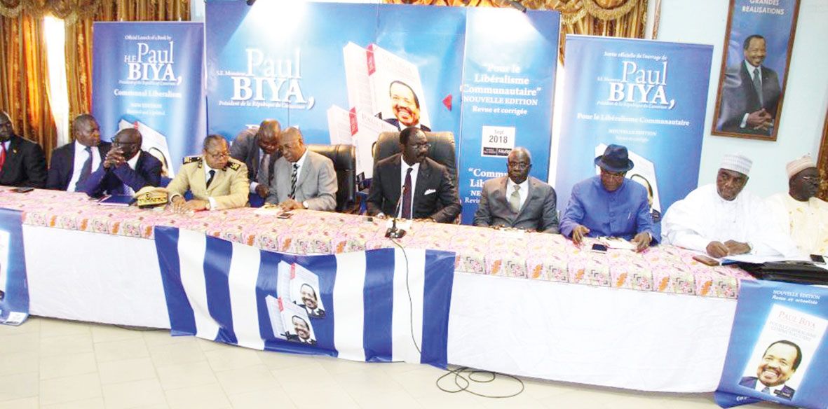 Maroua mise à l’honneur de la présentation de l’ouvrage « Pour le libéralisme communautaire » du Président Paul Biya