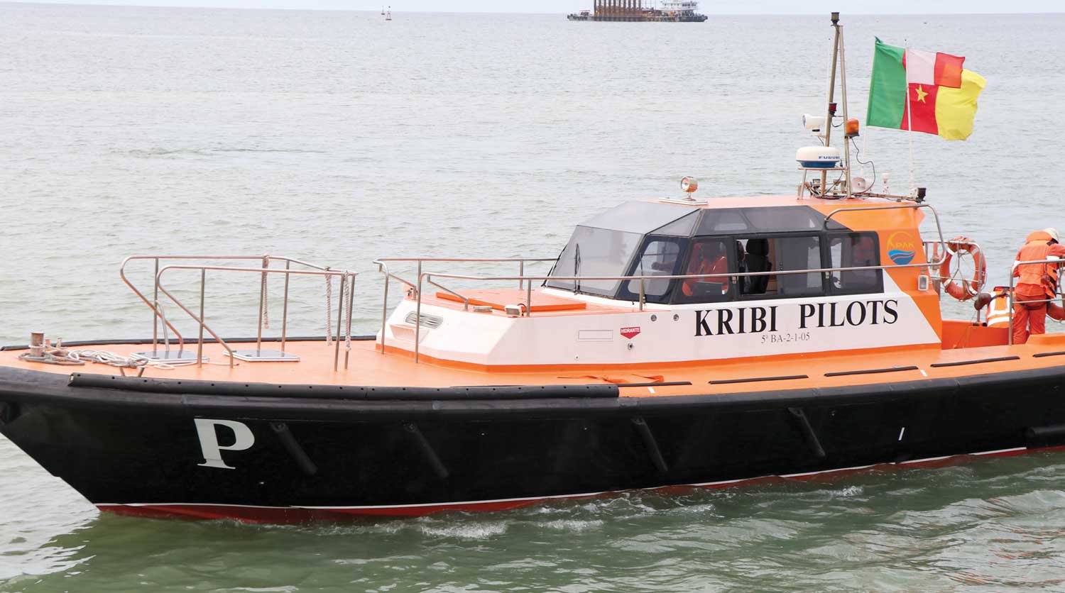 Port Autonome de Kribi : Le premier bateau pilote réceptionné