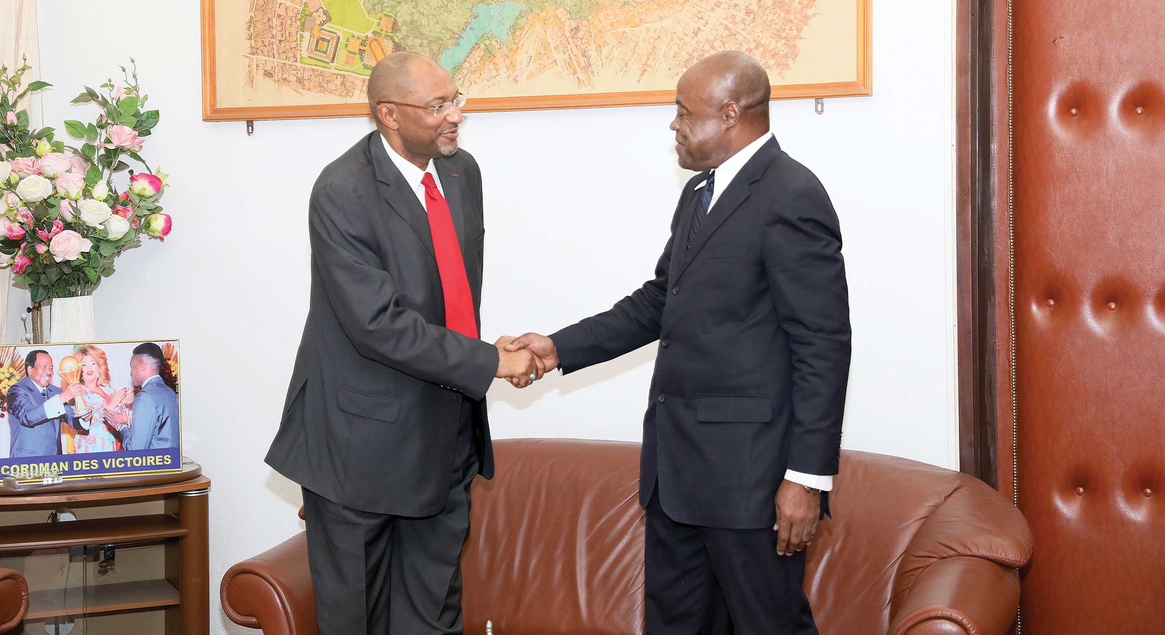 Football : Visite du nouvel exécutif de la FECAFOOT au MINSEP