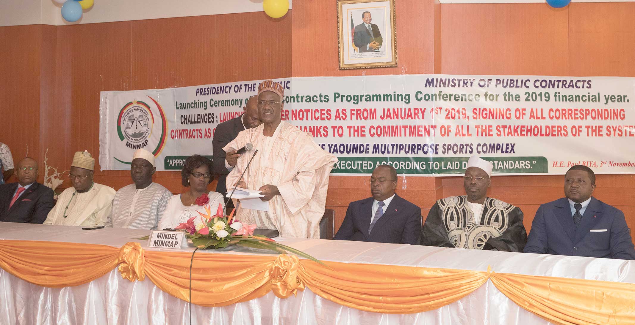 Commande publique en 2019 : Le Ministre Abba Sadou fixe le cap