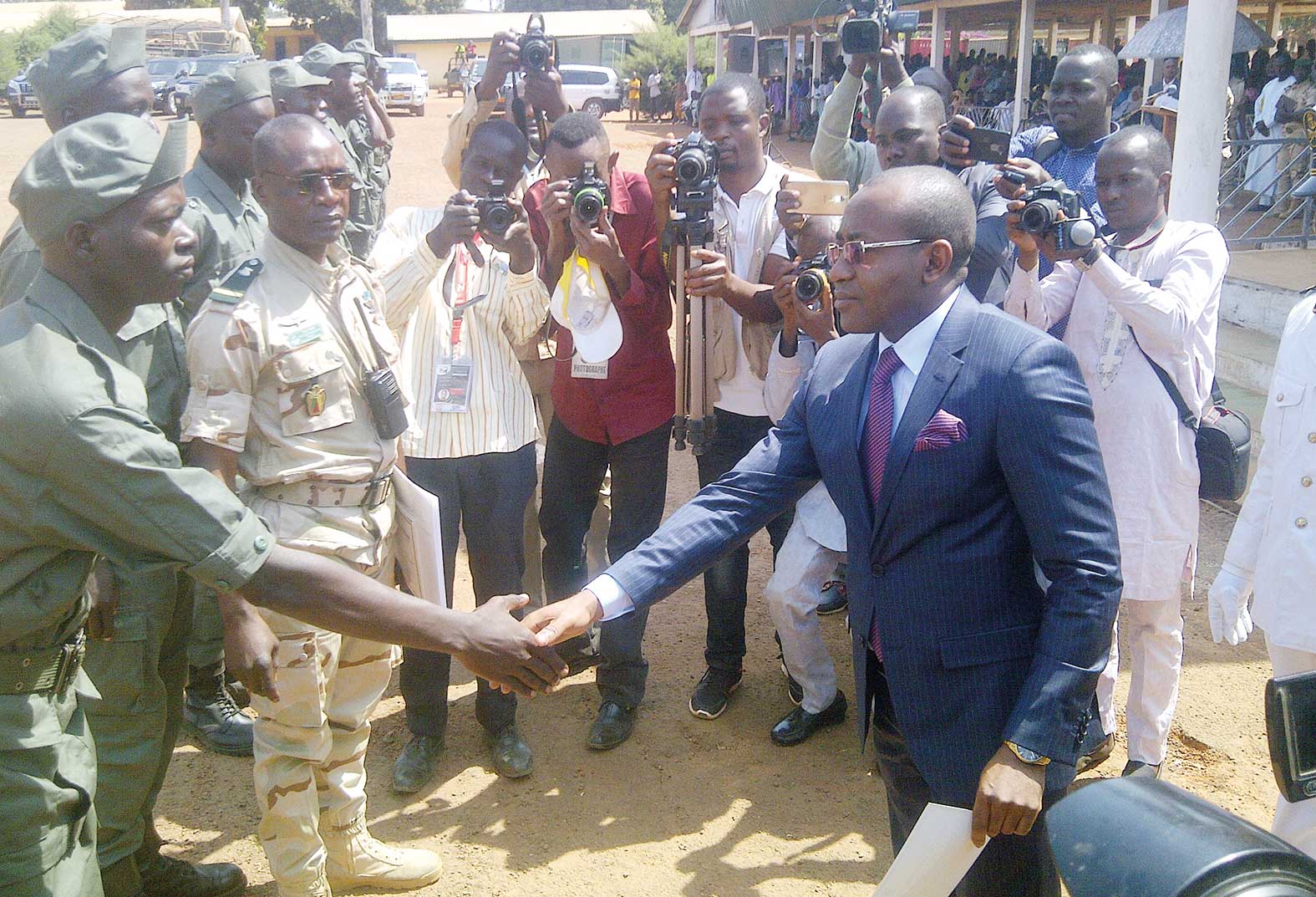 ENAM: fin de formation militaire pour 412 élèves