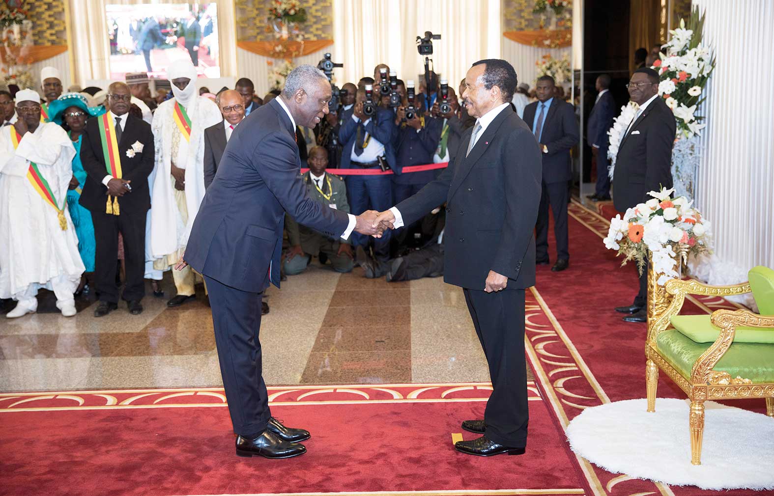 Vœux 2019 : Le corps diplomatique et les corps constitués souhaitent bonne année au Chef de l’Etat