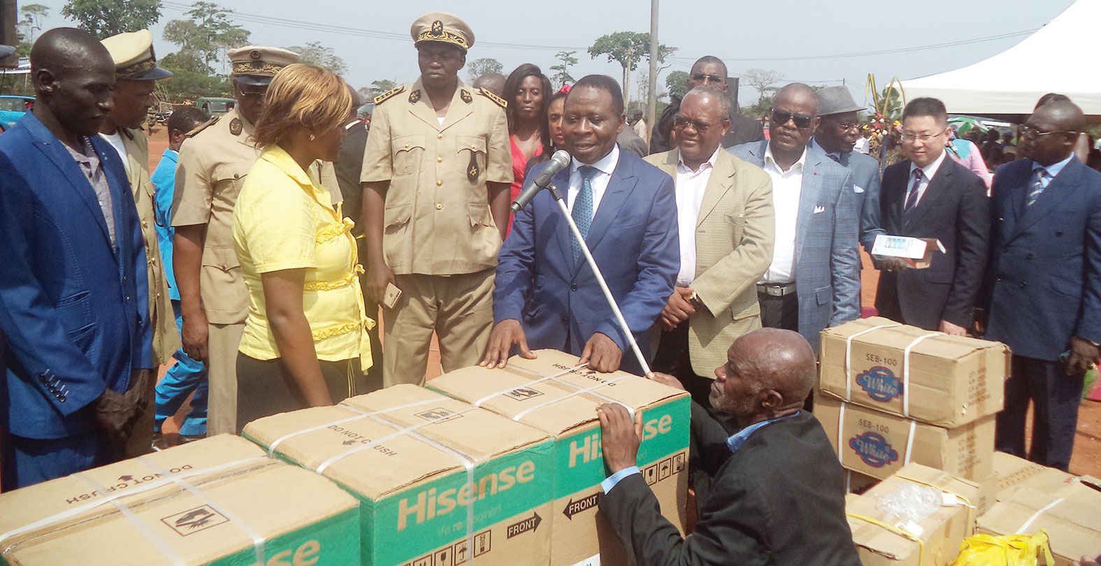 Électrification rurale : La ville de Doumaintang inaugure sa première Centrale solaire