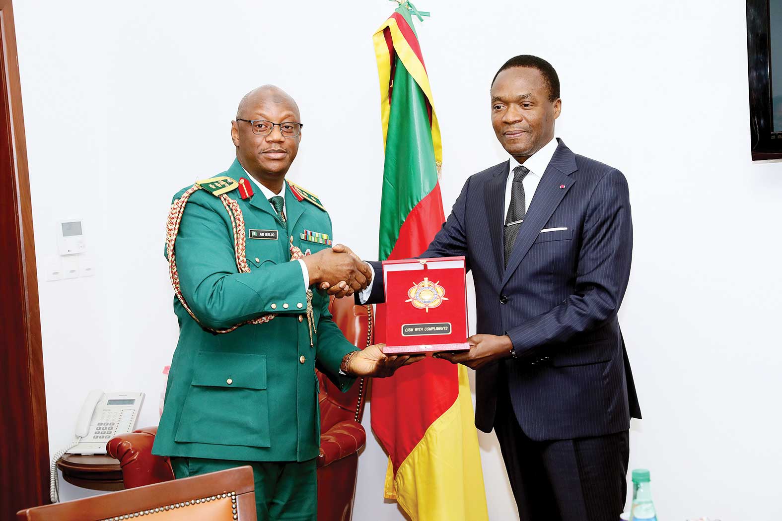 Coupe du monde de football féminin militaire 2020: les infrastructures du Cameroun inspectées