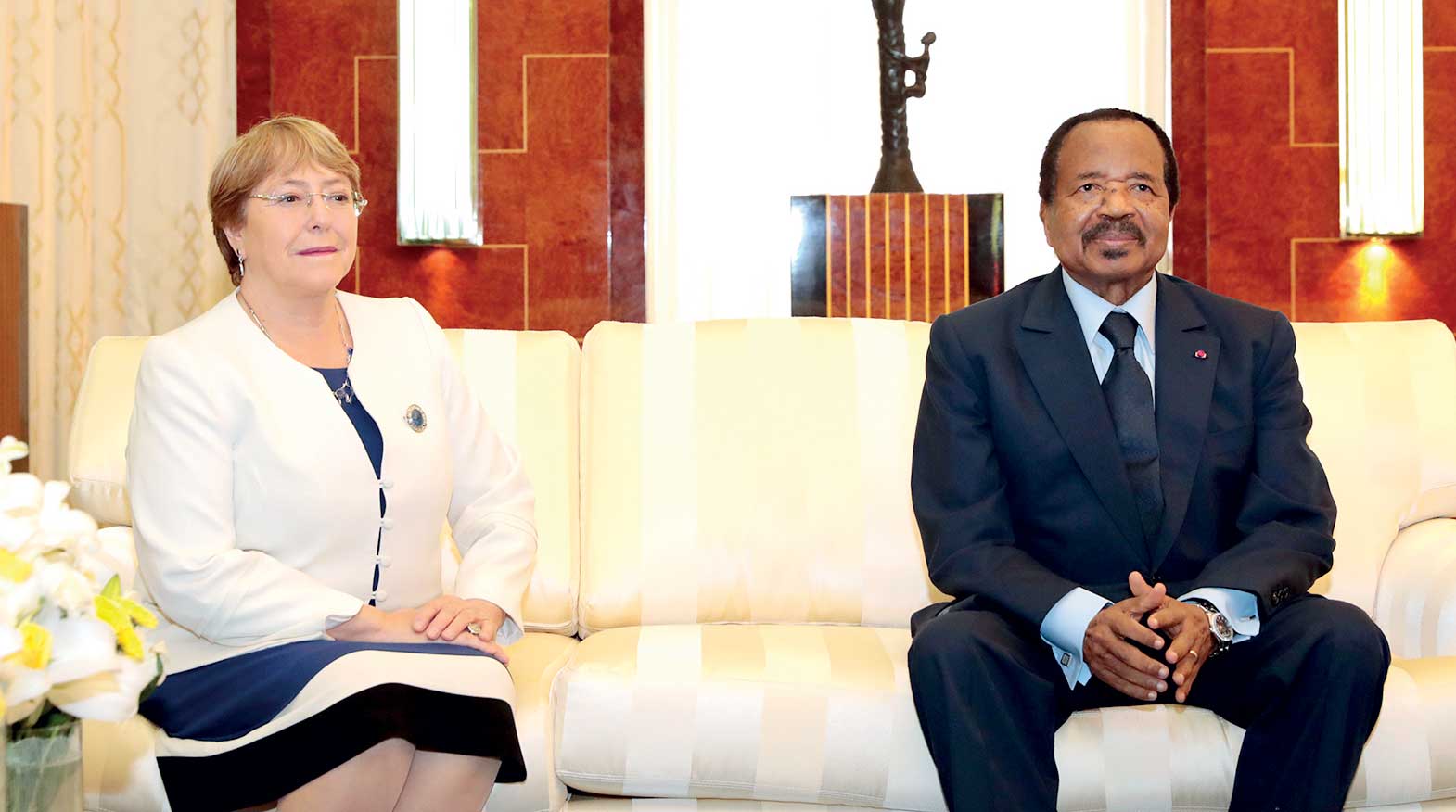 Droits de l’Homme : Rencontre au sommet entre Paul Biya et Michelle Bachelet