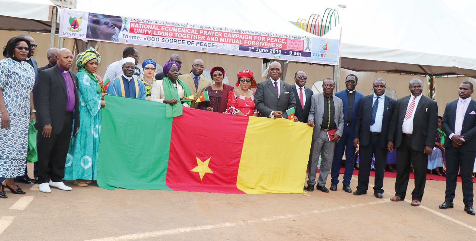Promotion de la paix et du vivre ensemble : grande prière à Yaoundé