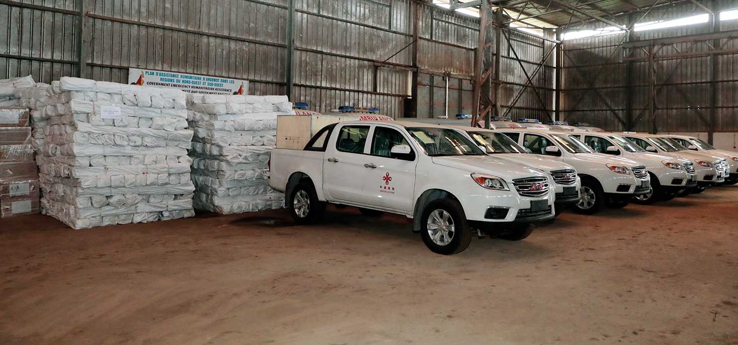 Humanitaire : La Chine fait un don de 1,6 milliard de francs CFA aux victimes