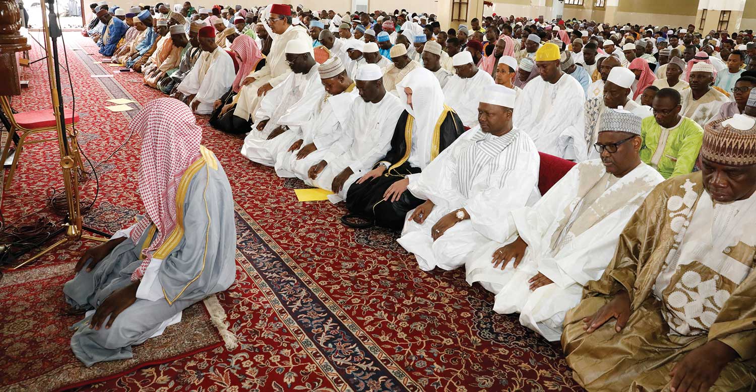 Tabaski 2019: le vivre ensemble en prière