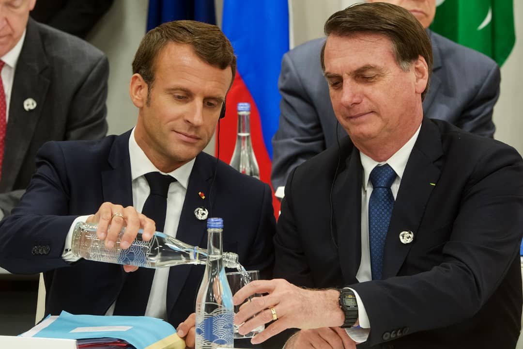 Incendies en Amazonie : bisbille entre Jair Bolsonaro et Emmanuel Macron