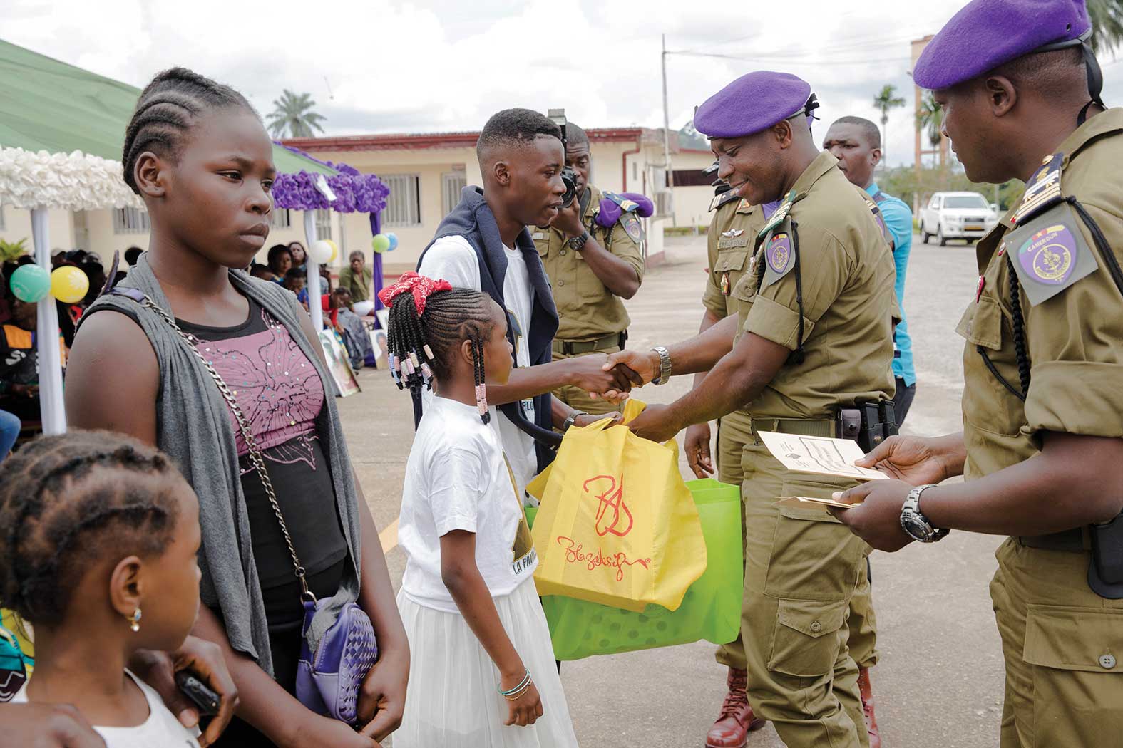 Garde présidentielle – rentrée scolaire : Les orphelins de soldats retrouvent le sourire