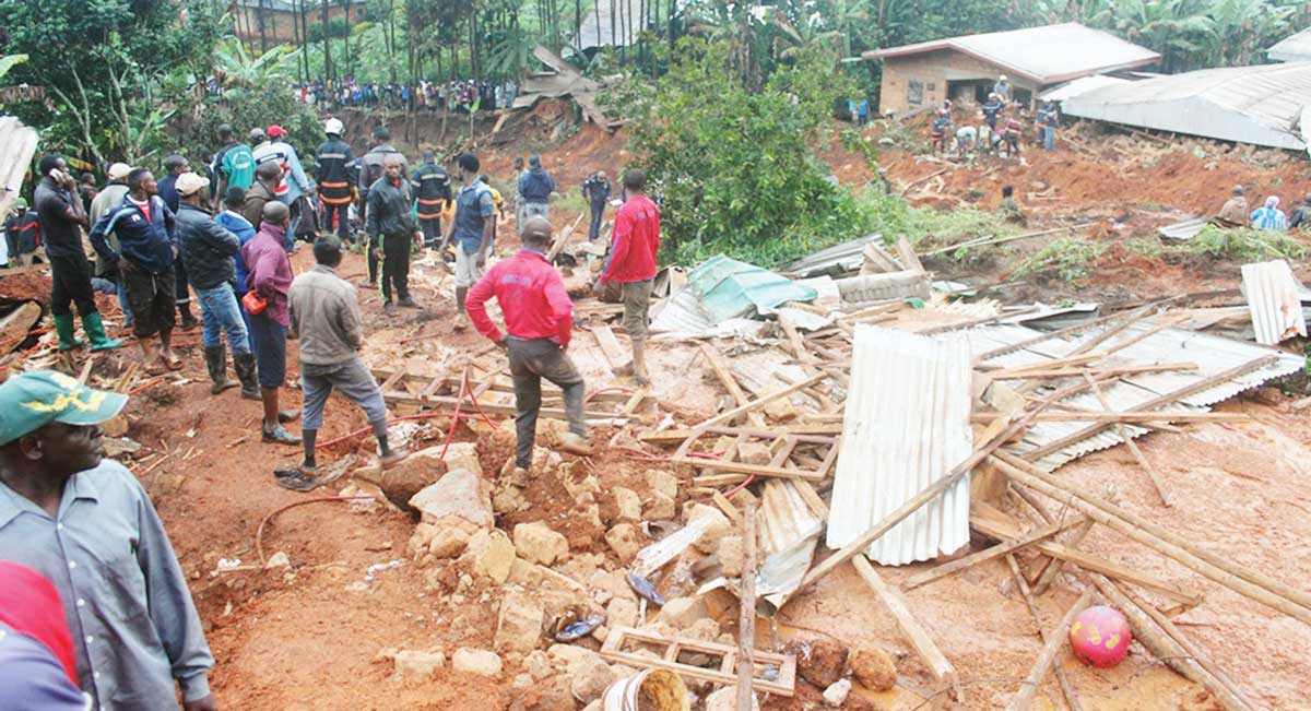 Bafoussam : au moins 42 morts dans un glissement de terrain