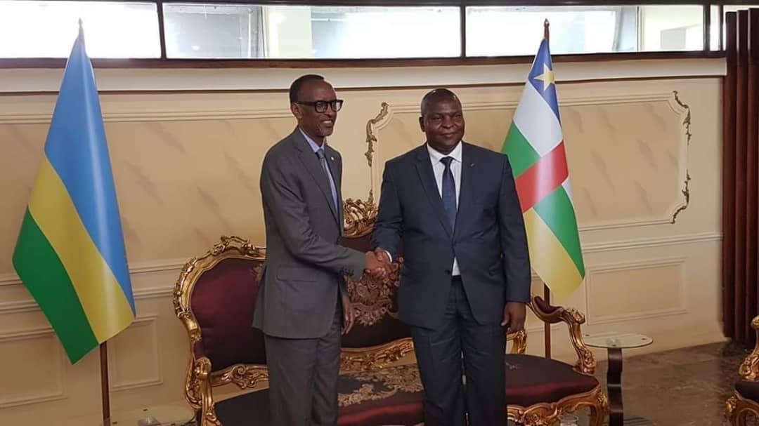 République Centrafricaine : Paul Kagame effectue sa première visite officielle