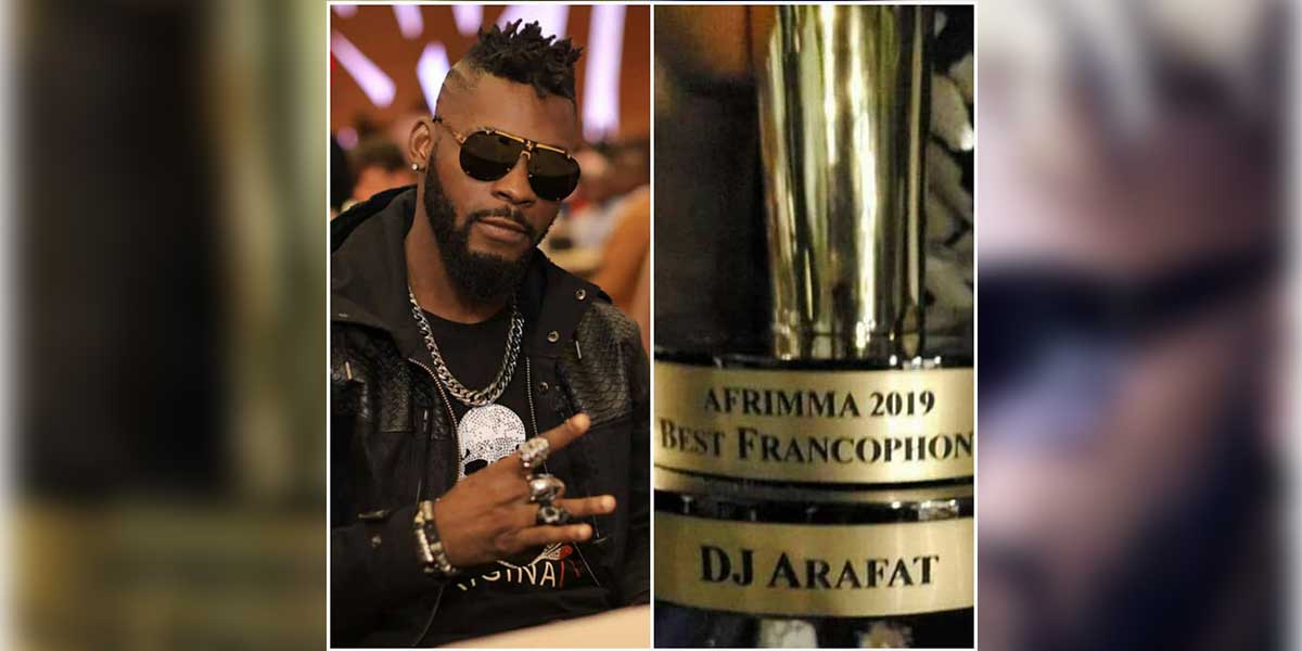 AFRIMMA 2019 : Arafat DJ sacré meilleur artiste francophone.