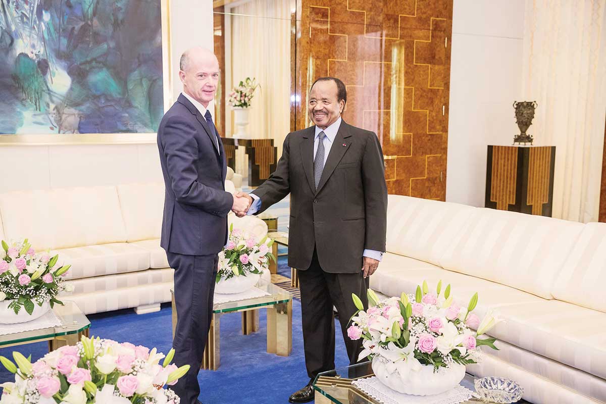 6e Conférence du fonds mondial : Emmanuel Macron remercie Paul Biya