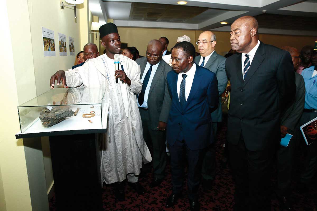 Trésor : les trouvailles archéologiques de Memve’ele réceptionnées par le MINAC