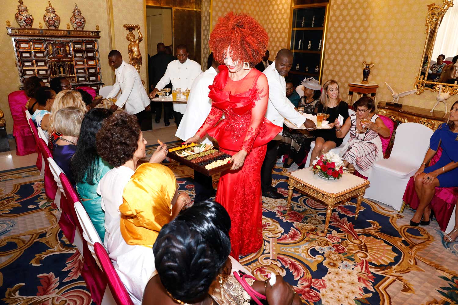 Vœux de Nouvel An : la joie des retrouvailles avec la première dame