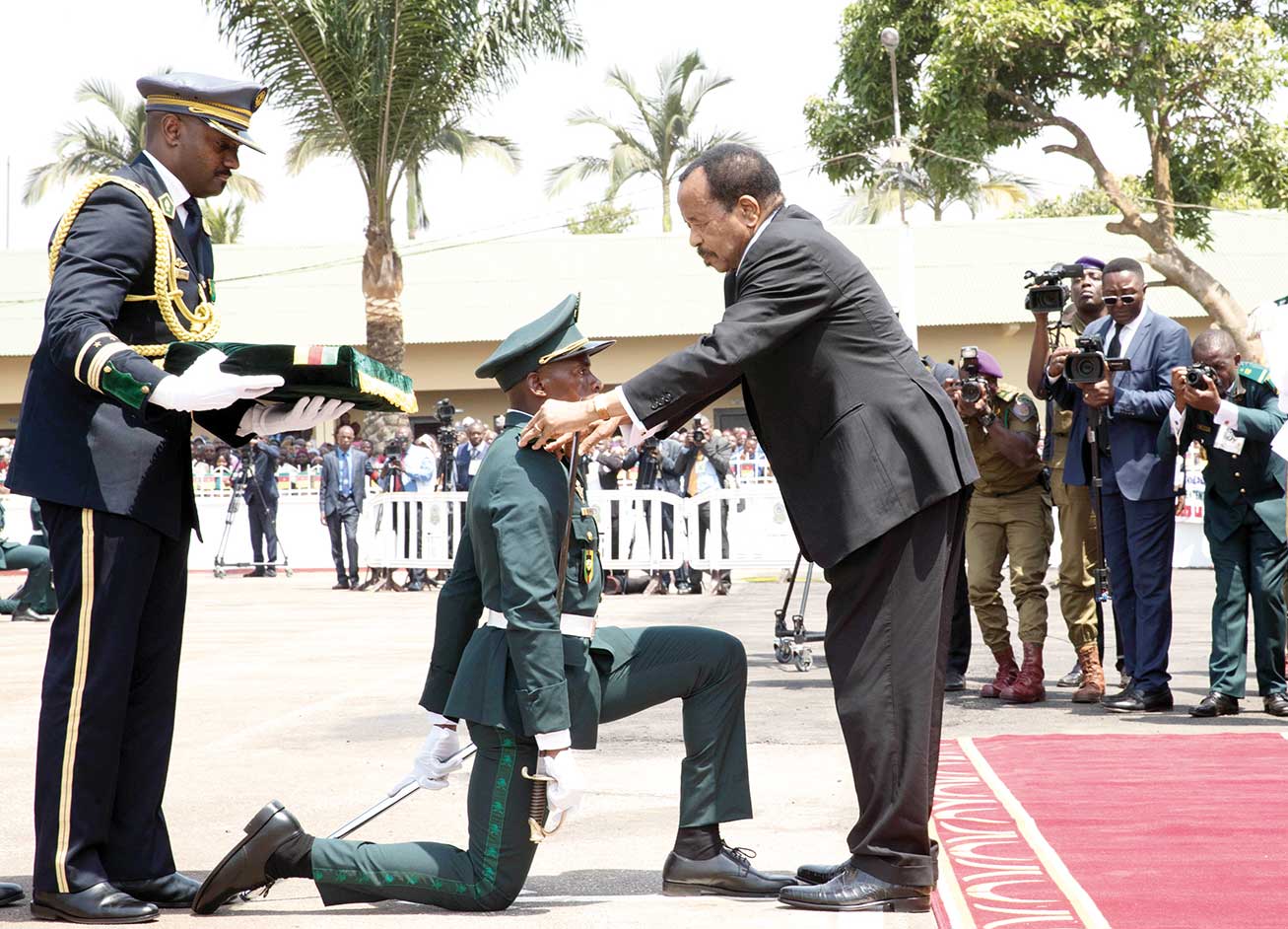 37e promotion de l’Emia : adoubement solennel par Paul Biya