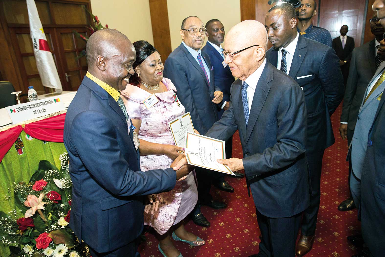 SNH : 37 travailleurs distingués