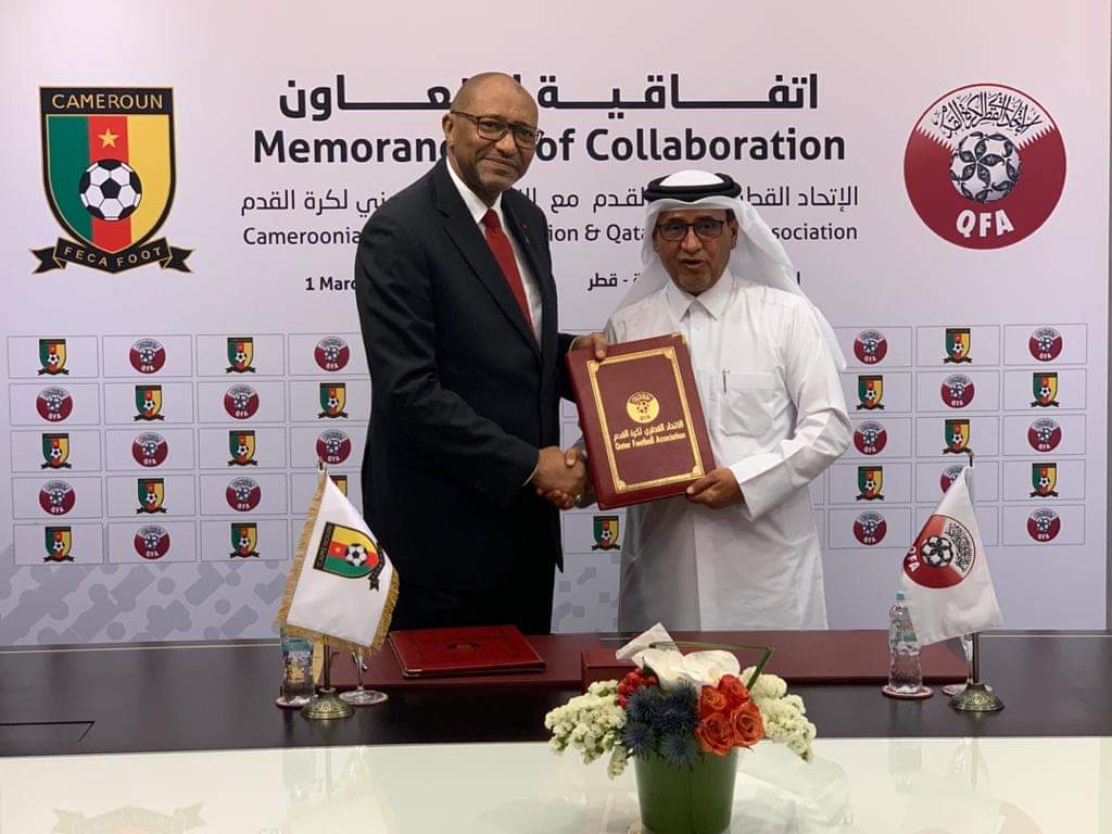 Coopération: la FECAFOOT et la Fédération du Qatar désormais en synergie