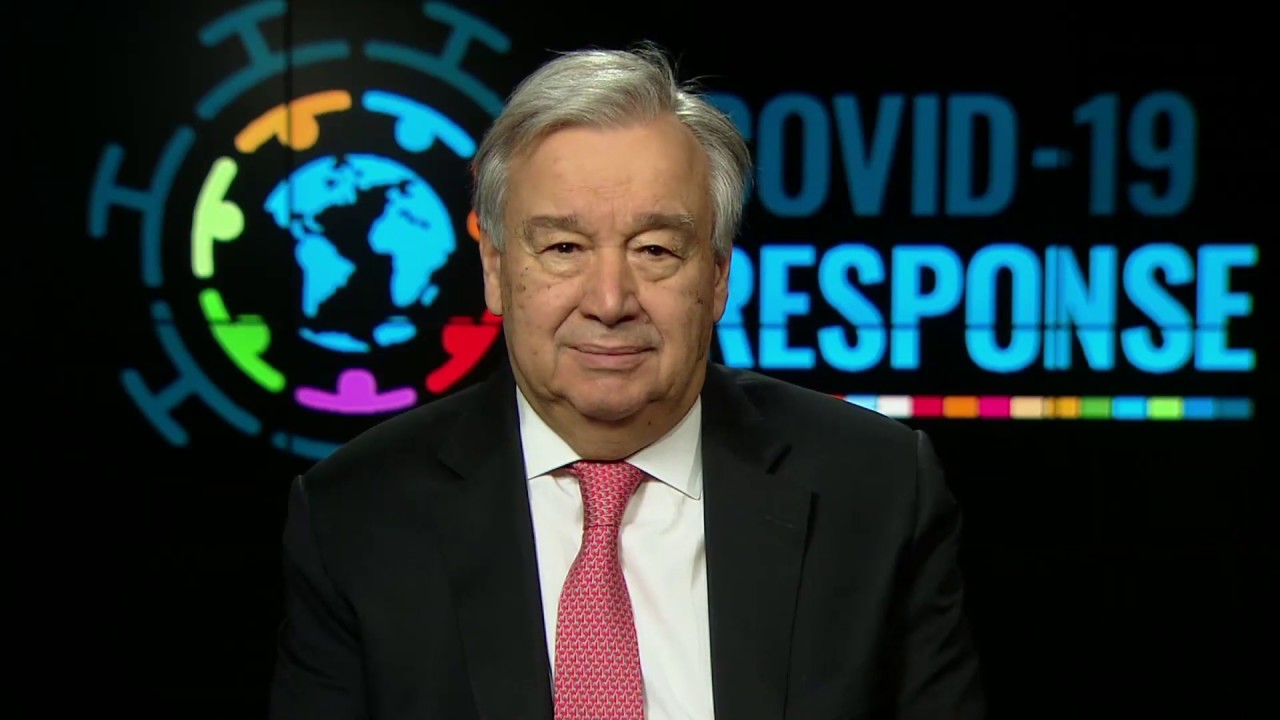 Antonio Guterres : « le COVID-19 a progressé d’une façon bien plus lente en Afrique »