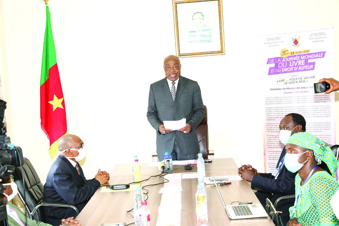 Riposte contre COVID-19 / Journée mondiale du livre: Bidoung Mkpatt porte la voix du Cameroun