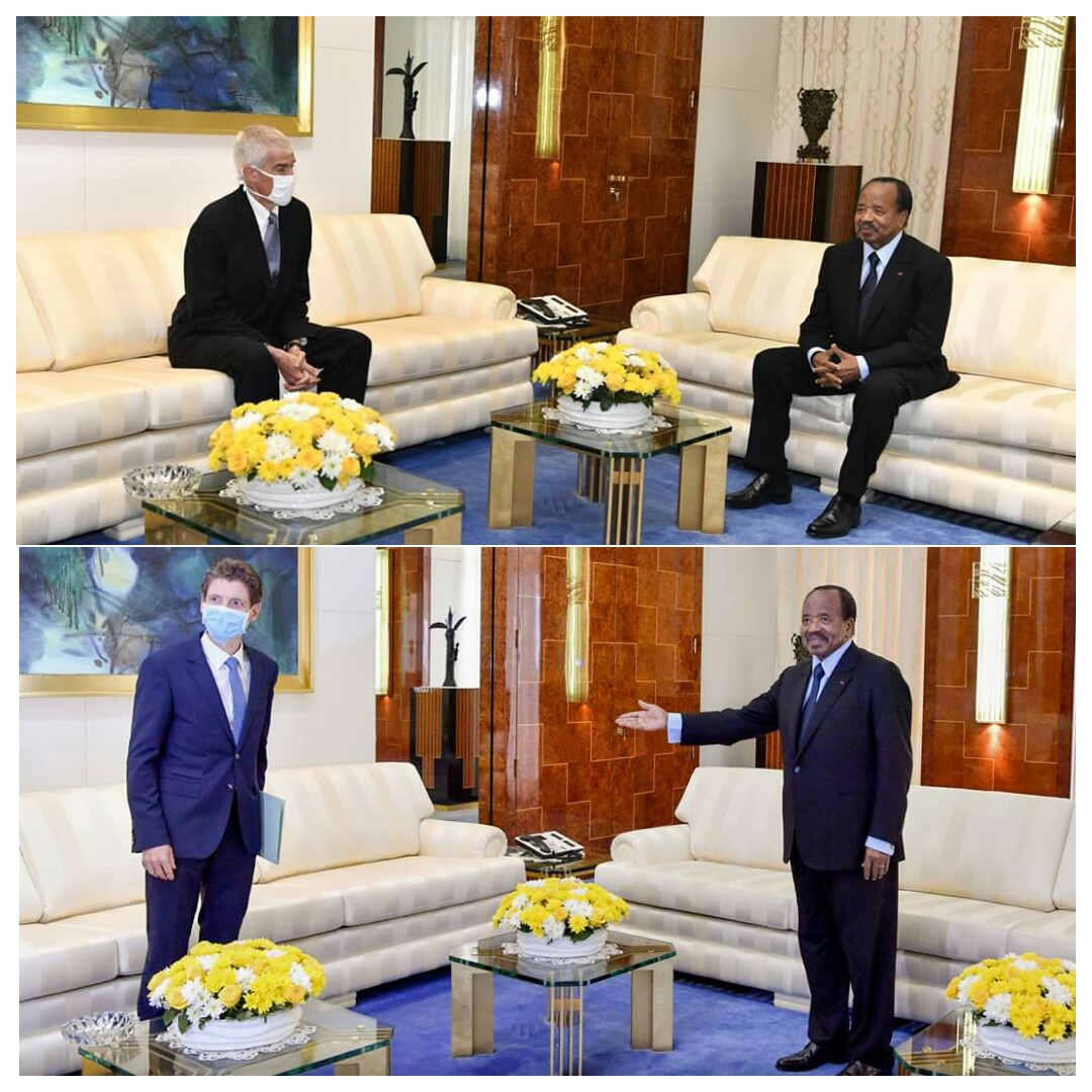 Palais de l’Unité: Les adieux de deux ambassadeurs à Paul Biya