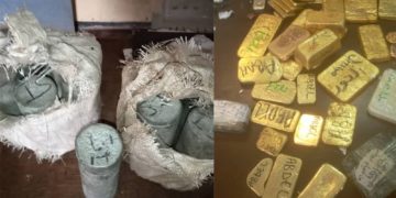 Opérations Douanières au Cameroun: 20 Kgs d’or et 11 charges explosives saisies