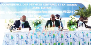 Approvisionnement en eau potable pendant le CHAN Gervais Bolenga rassure