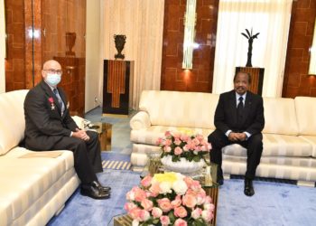 Palais de l’Unité: Les adieux du haut-commissaire du Royaume-Uni de Grande-Bretagne et d’Irlande du Nord