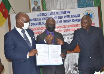 Collectif des anciens Lions Indomptables: Henri Eyébé Ayissi remet les clés de la tanière