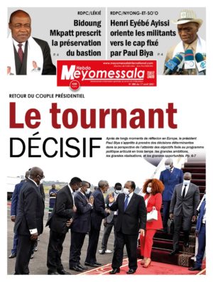 Meyomessala Hebdo du 17 Août 2021