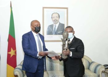 CAN 2021: Joseph Dion Ngute et Patrice Motsepe arrondissent les angles