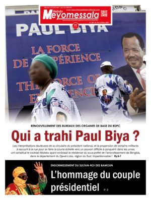 Meyomessala Hebdo du 04 Octobre 2021