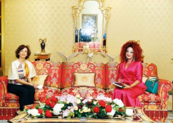 Education, santé, culture : convergence de vues entre Chantal Biya et Audrey Azoulay