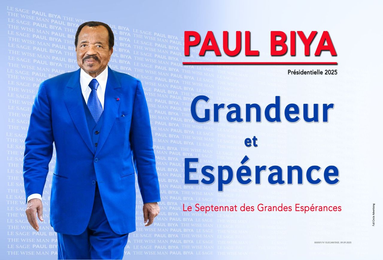 Présidentielle du 12 octobre 2025 : Paul Biya met le cap sur le ...