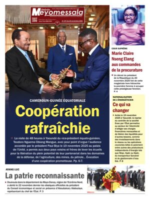 Meyomessala Hebdo du 24 Novembre 2025