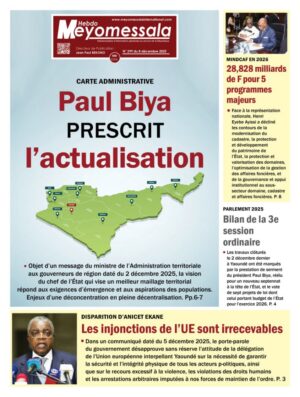 Meyomessala Hebdo du 08 Décembre 2025