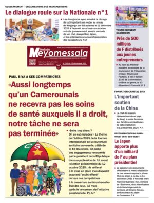 Meyomessala Hebdo du 15 Décembre 2025