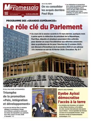 Meyomessala Hebdo du 16 Mars 2026