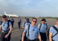 Visite papale : la Papamobile et le convoi du Vatican ont atterri à Yaoundé